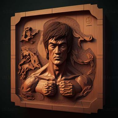 3D model Dragon The Bruce Lee Story game (STL)